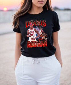 Dennis Rodman Bootleg Vintage Rare 90s T Shirt