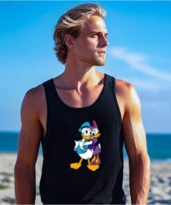 Disney Donald Daisy Duck Couple Cartoon Tank Top