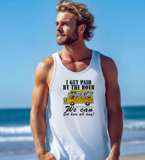 Funny Disney School Bus Driver Tank Top