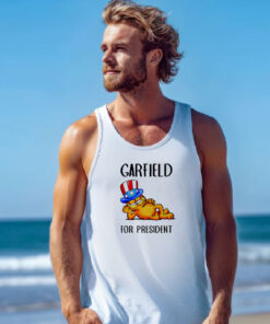 Garfield For President Parody Tank Top