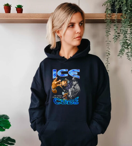 Ice Cube Bootleg Vintage Rare 90s Hoodie