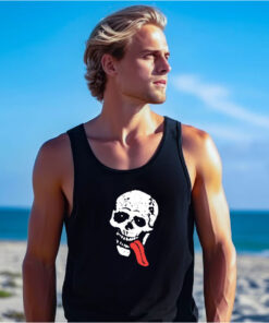 Jesse Breaking Bad Skull Tongue Tank Top