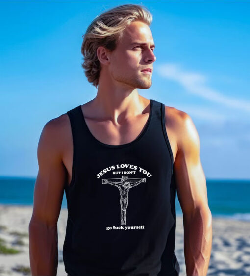 Jesus Love You Meme Tank Top