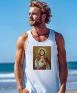 Kevin Parker Jesus Christ Tank Top