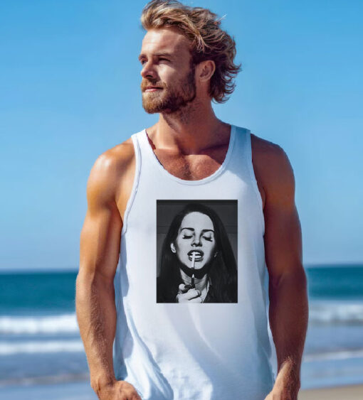 Lana Del Rey Bad Girl Smoke Tank Top