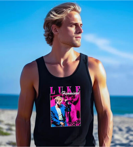 Luke Hemmings Retro Vintage Tank Top