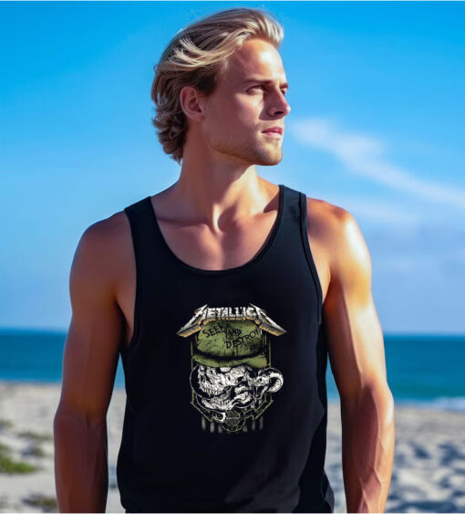 Metallica Seek And Destroy Tank Top