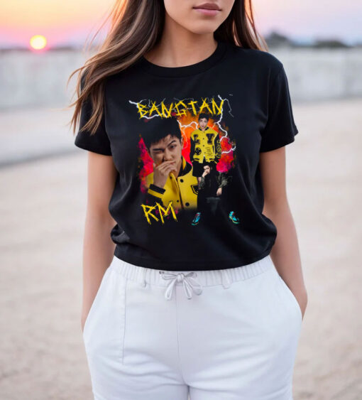 RM of Bts Bootleg Vintage Rare T Shirt