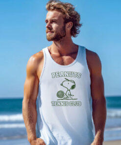 Snoopy Tennis Club Tank Top