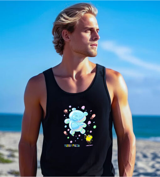 Teddy Fresh X Spongebob Bubbles Tank Top