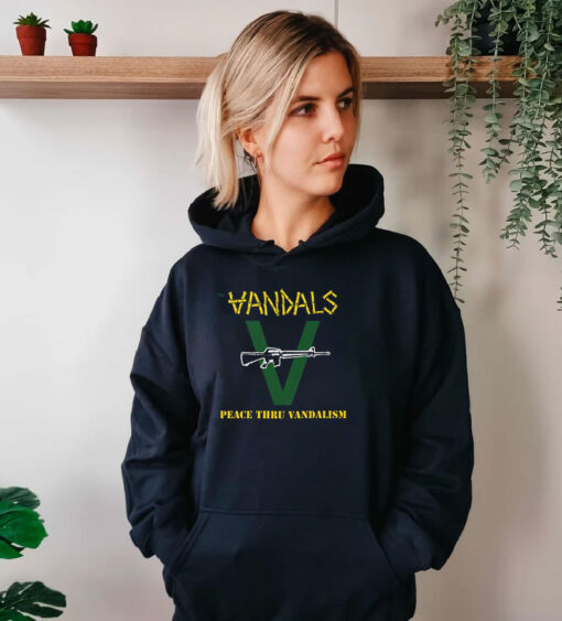 The Vandals Peace Thru Vandalism Hoodie