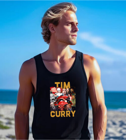 Tim Curry Horror Movies Mashup Hollywood Tank Top