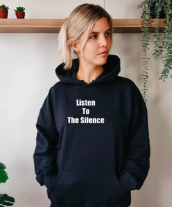 Travis Scott Wearing Listen To The Silence Hoodie