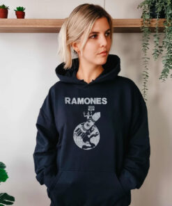 Vintage 1970 Ramones Rocket To Russia Hoodie