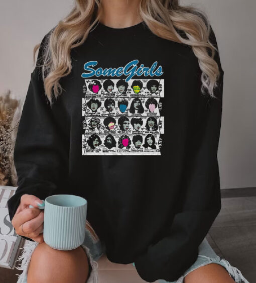 Vintage 1978 The Rolling Stones Some Girls Album Sweatshirt