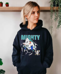 Vintage Nutmeg Mighty Ducks Double Sided Hoodie