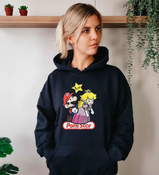 Vintage Porn Star Skateboards Mario Hoodie