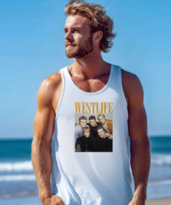 Westlife Band Photos Tank Top