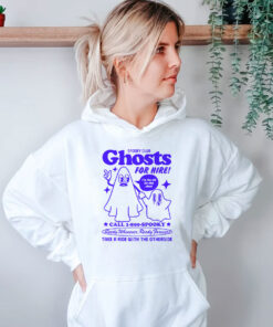 Ghosts For Hire Halloween Hoodie