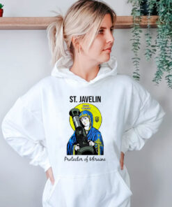 St. Javelin Protector Of Ukraine Support Stand With Ukraine Hoodie