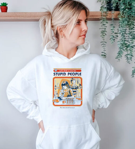 Stupid People Vintage Hoodie