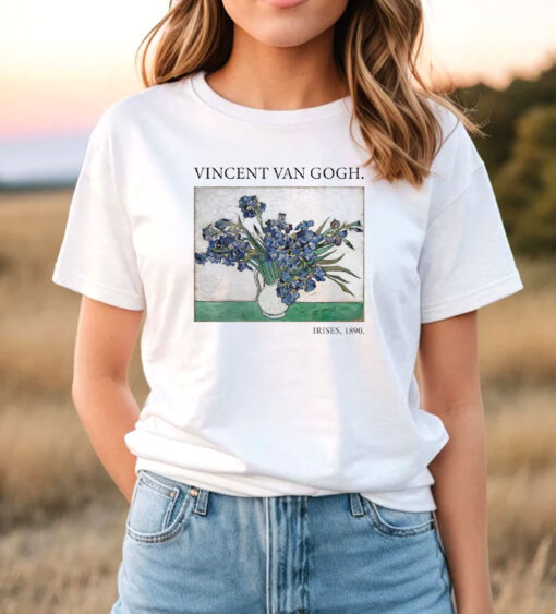 Van Gogh Irises T Shirt