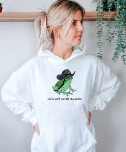 You Just Yee'd Your Last Haw Cowboy Frog Hoodie