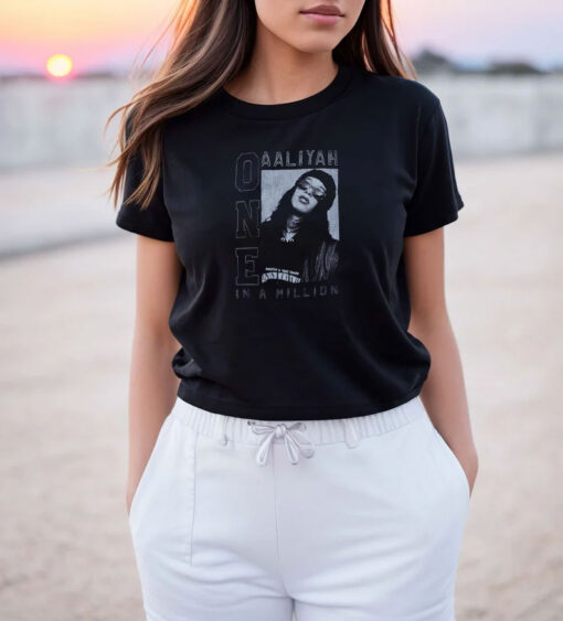 Aaliyah One In A Million Portrait T Shirt