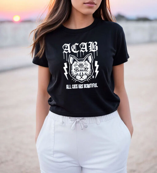 Acab All Cats Are Beautiful T Shirt