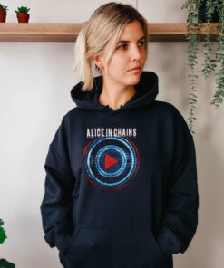 Alice In Chains Play Button Miami Montreal Tour Hoodie