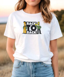 Back To Back Records Simpsons T Shirt