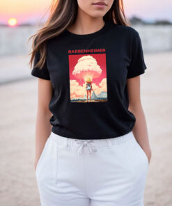 Barbie X Oppenheimer 2023 Movie T Shirt