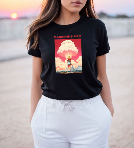 Barbie X Oppenheimer 2023 Movie T Shirt