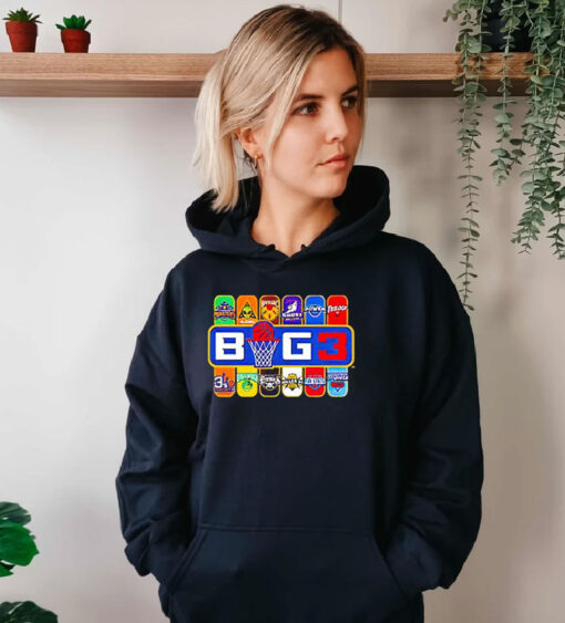 Big3 Logo Ice Cube Bassketball Hoodie