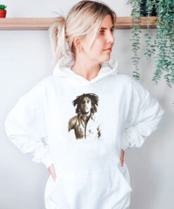 Bob Marley Sepia Hoodie