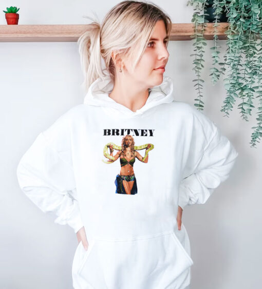 Britney Spears Britney Snake Photo Hoodie