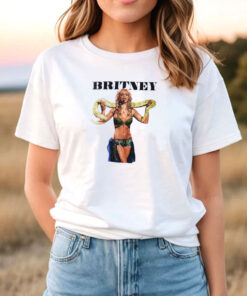 Britney Spears Britney Snake Photo T Shirt