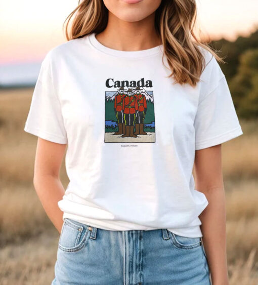 Canada Mounties Hamilton Ontario Canadian T Shirt