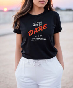 DARE Drugs Burlington Northern Golf T Shirt