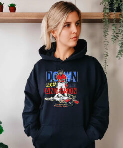 Down Goes Anderson Cleveland Guardians Hoodie