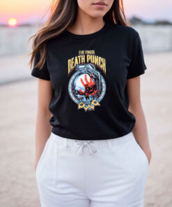 Five Finger Death Punch Skull Grenade T Shirt