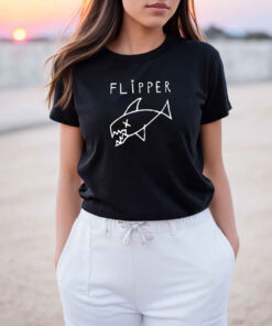 Flipper Long Fish T Shirt