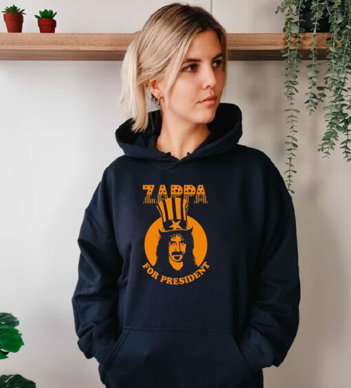 Frank Zappa For President Vintage Hoodie