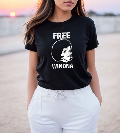 Free Winona Vintage Look Heathers T Shirt