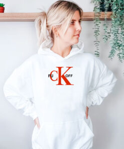 Fuck Off CK logo Parody Hoodie