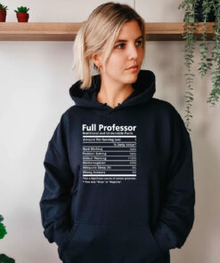 Full Professor Nutritional And Undeniable Facts Hoodie