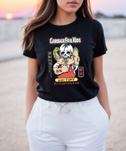 Garbage Pail Kids Bony Tony Cool Skull T Shirt