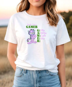 Garfield Yeah I’m A Gamer T Shirt