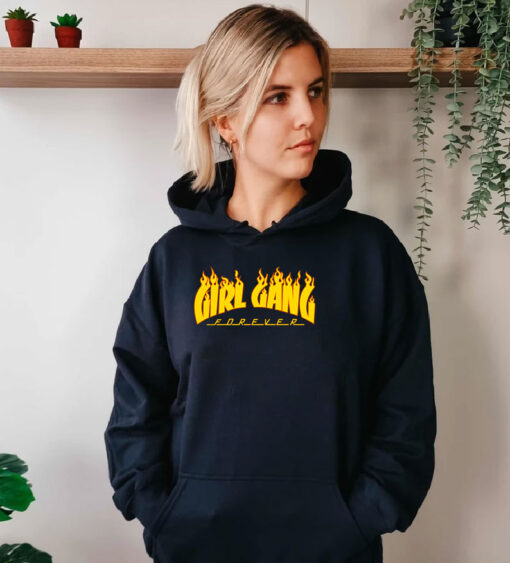 Girl Gang Flame Hoodie