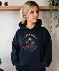 Guns N Roses Night Train Slim Fit Hoodie